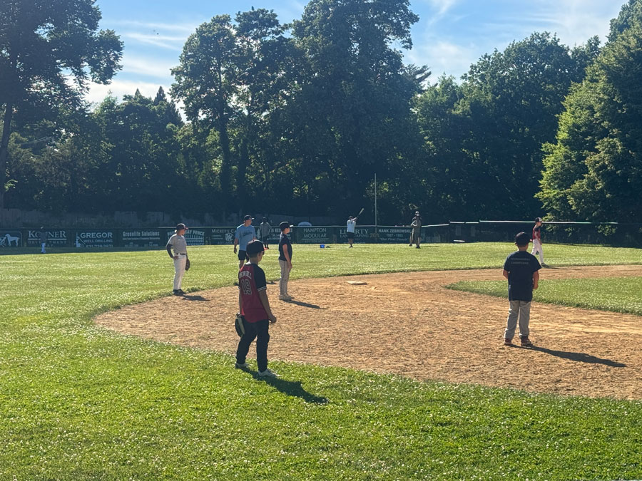 All Star team taking lessons from Sag Harbor Whalers
