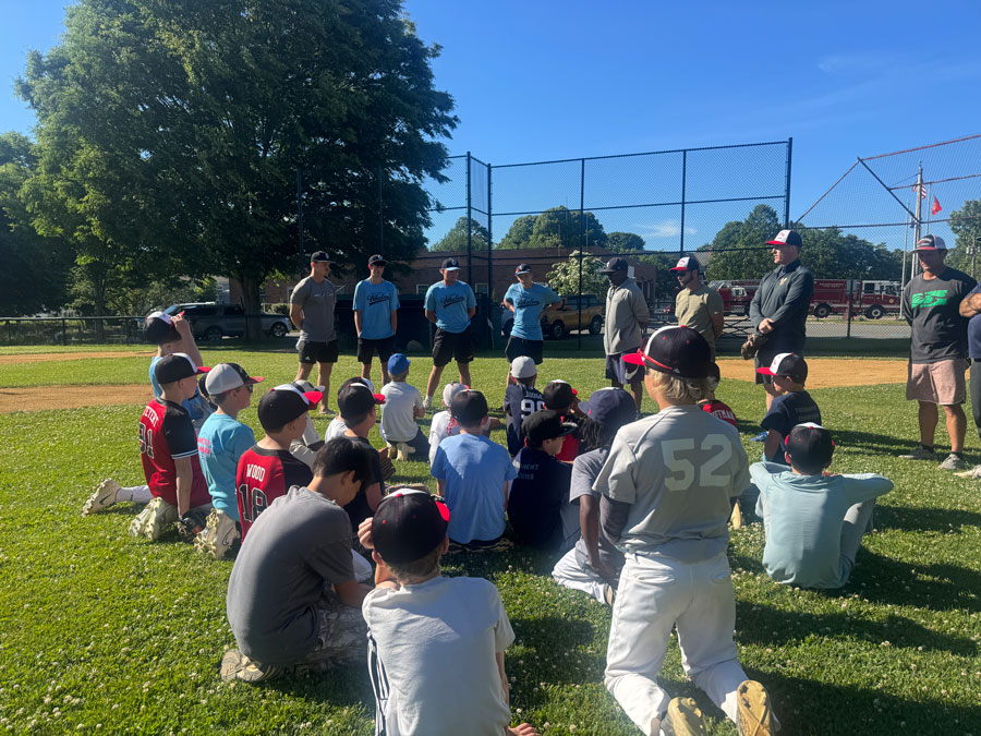 All Star team taking lessons from Sag Harbor Whalers