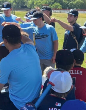 Sag Harbor Whaler players hosting a free clinic for local kids